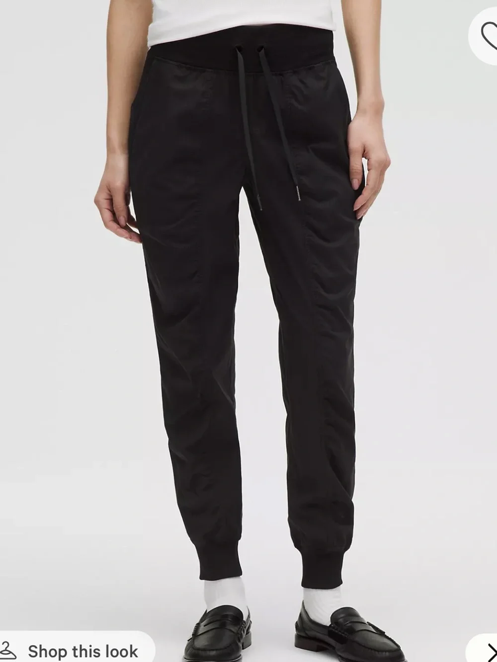 Lululemon Dance Studio Mid-rise jogger full length in black. Size 12. Sportswear